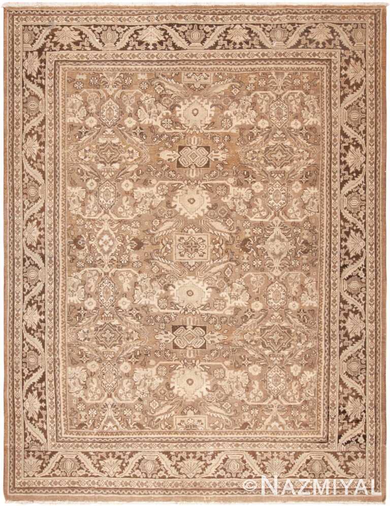 Antique Geometric Persian Sultanabad 72875 by Nazmiyal Antique Rugs