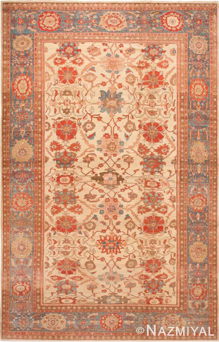 Large Modern Persian Sultanabad Rug 72976 by Nazmiyal Antique Rugs